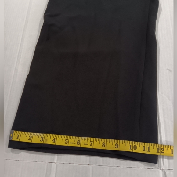 Karl Lagerfeld Paris Women's (Size 12) Black Sailor Wide Leg Cropped Pants (NWT) - Picture 12 of 12